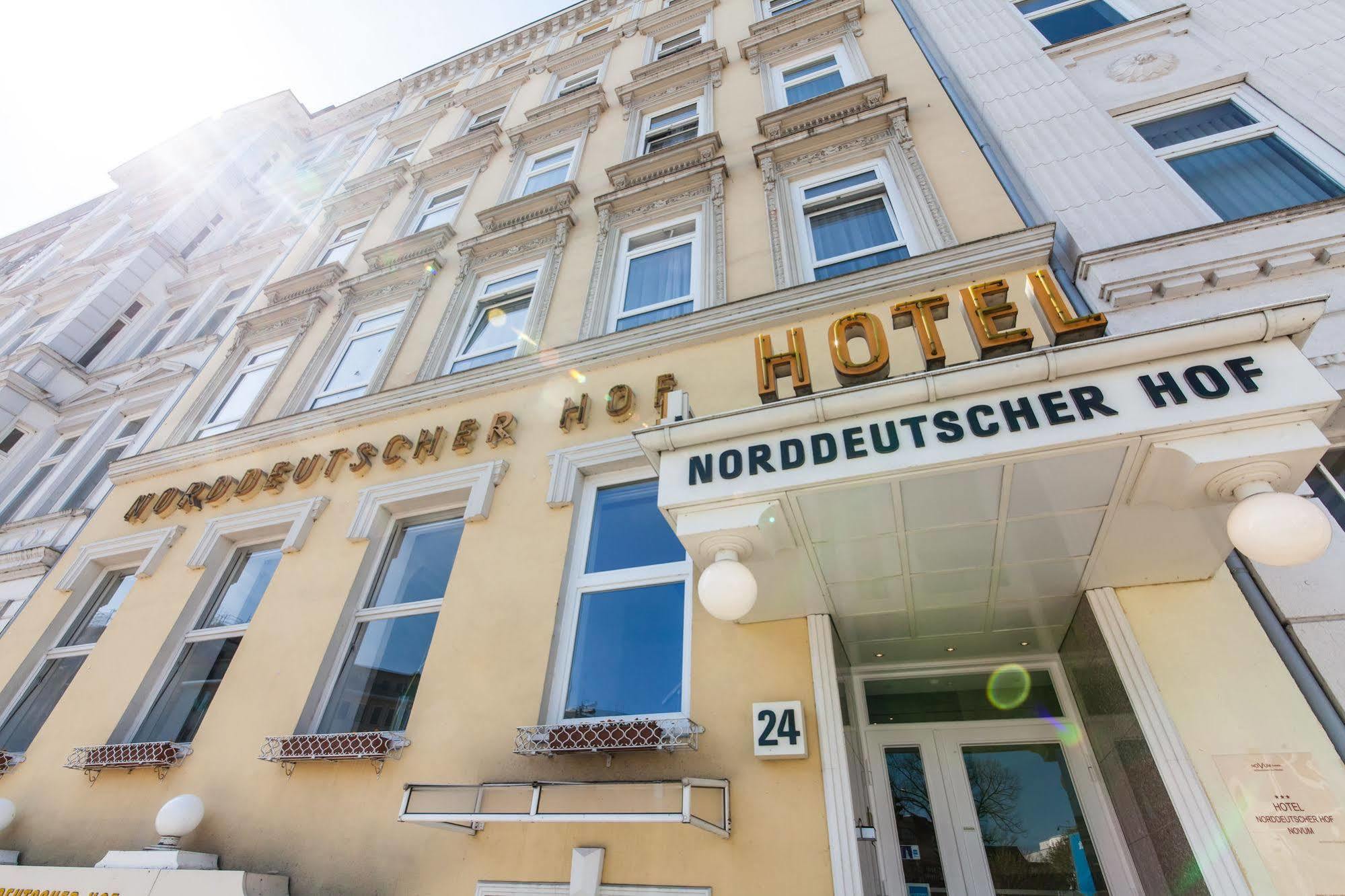 ノウムホテル ノルドドイチャーホフ ハンブルク エクステリア 写真